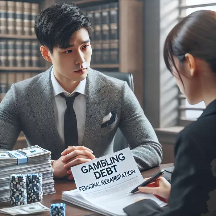 개인파산과 비교