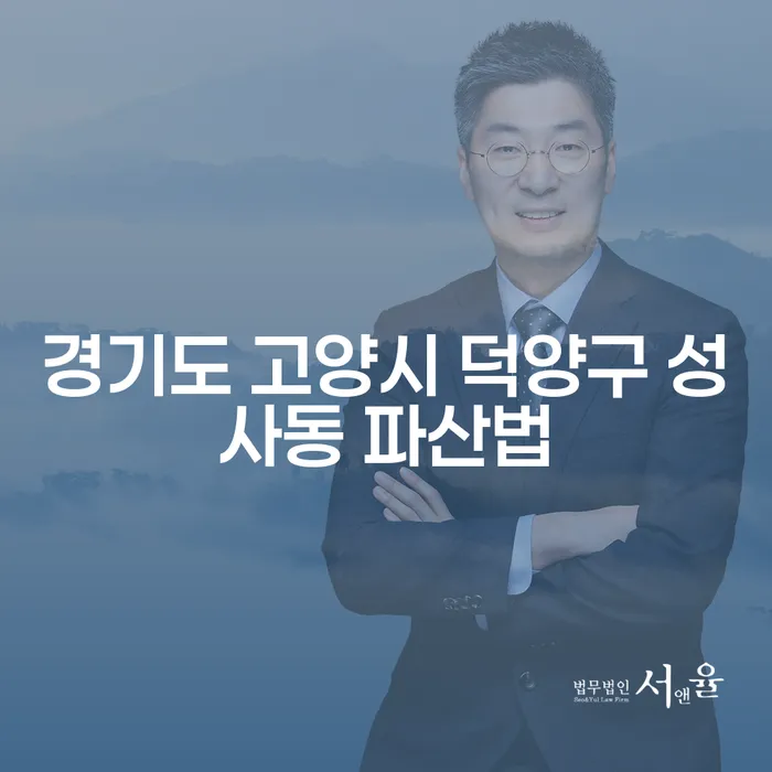 경기도 고양시 덕양구 성사동에서 파산법을 통해 채무 문제 해결하기